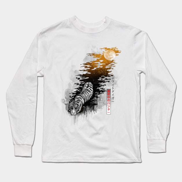 Midnight Hunter Long Sleeve T-Shirt by silentOp